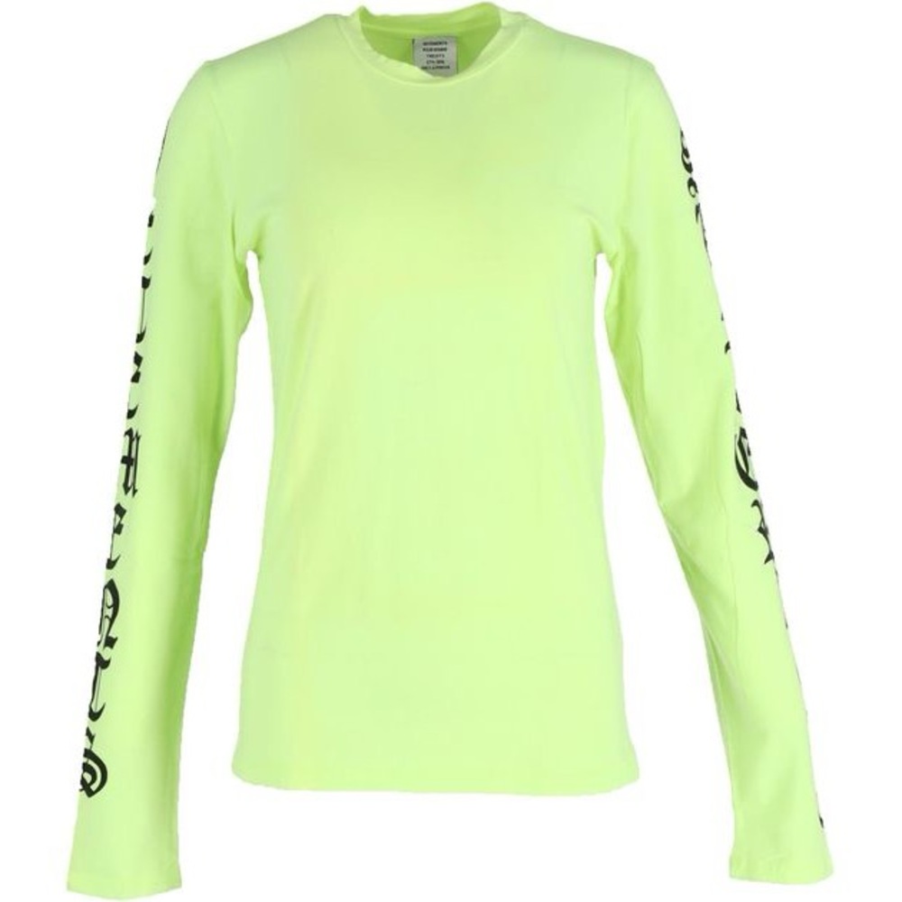 Vetements Summer 2016 Long Sleeve Graphic Tee